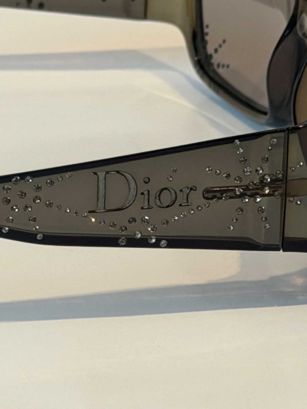 Designer Dior SPIDIOR 1 Sunglasses + Dior Clamshell Case - Picture 7 of 16